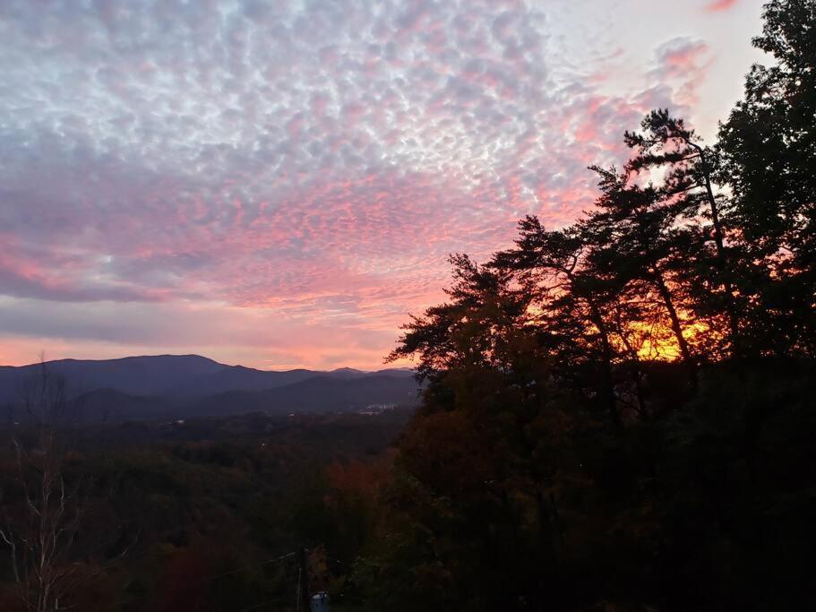 Yogi'S Den: Breathtaking Views! 3 Min To Dollywood, On 1 Acre! Villa Sevierville Exteriör bild