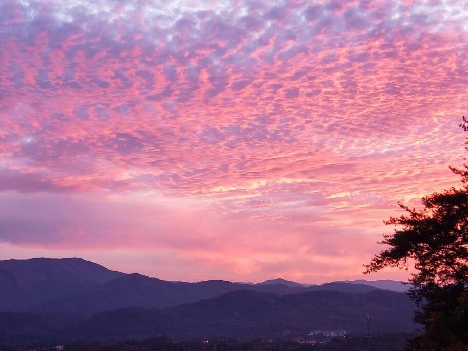 Yogi'S Den: Breathtaking Views! 3 Min To Dollywood, On 1 Acre! Villa Sevierville Exteriör bild